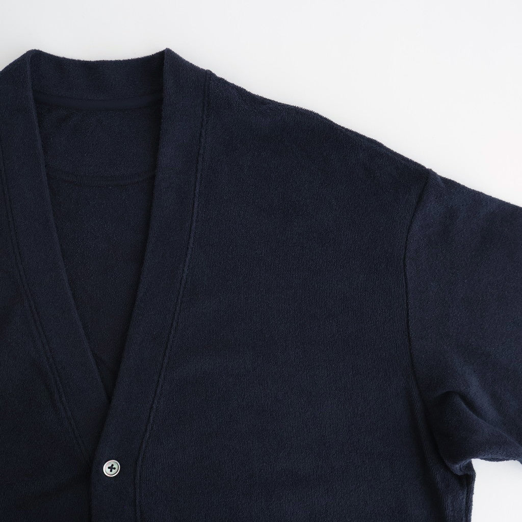 UTILITY PILE CARDIGAN SET-UP #NAVY [FSR253-60211]