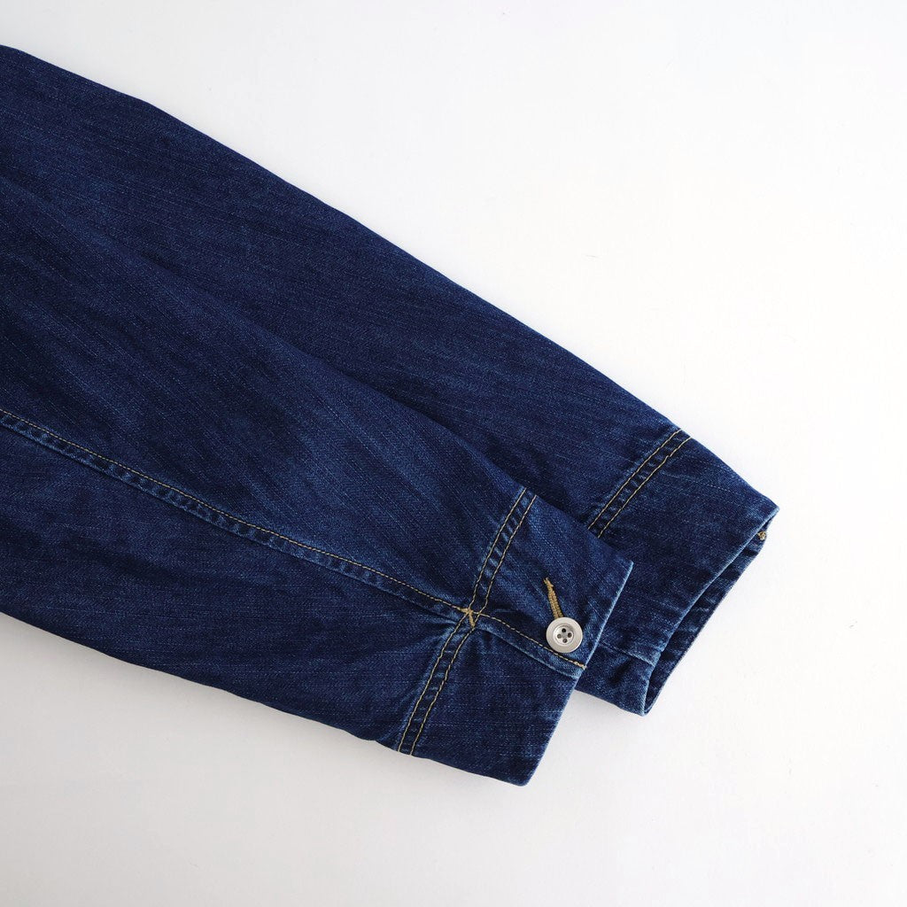 WORKERS DENIM JACKET #INDIGO [FSC261-20263OB]
