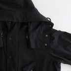 CANADIAN MILITARY PARKA #BLACK [YK23FW0530C]