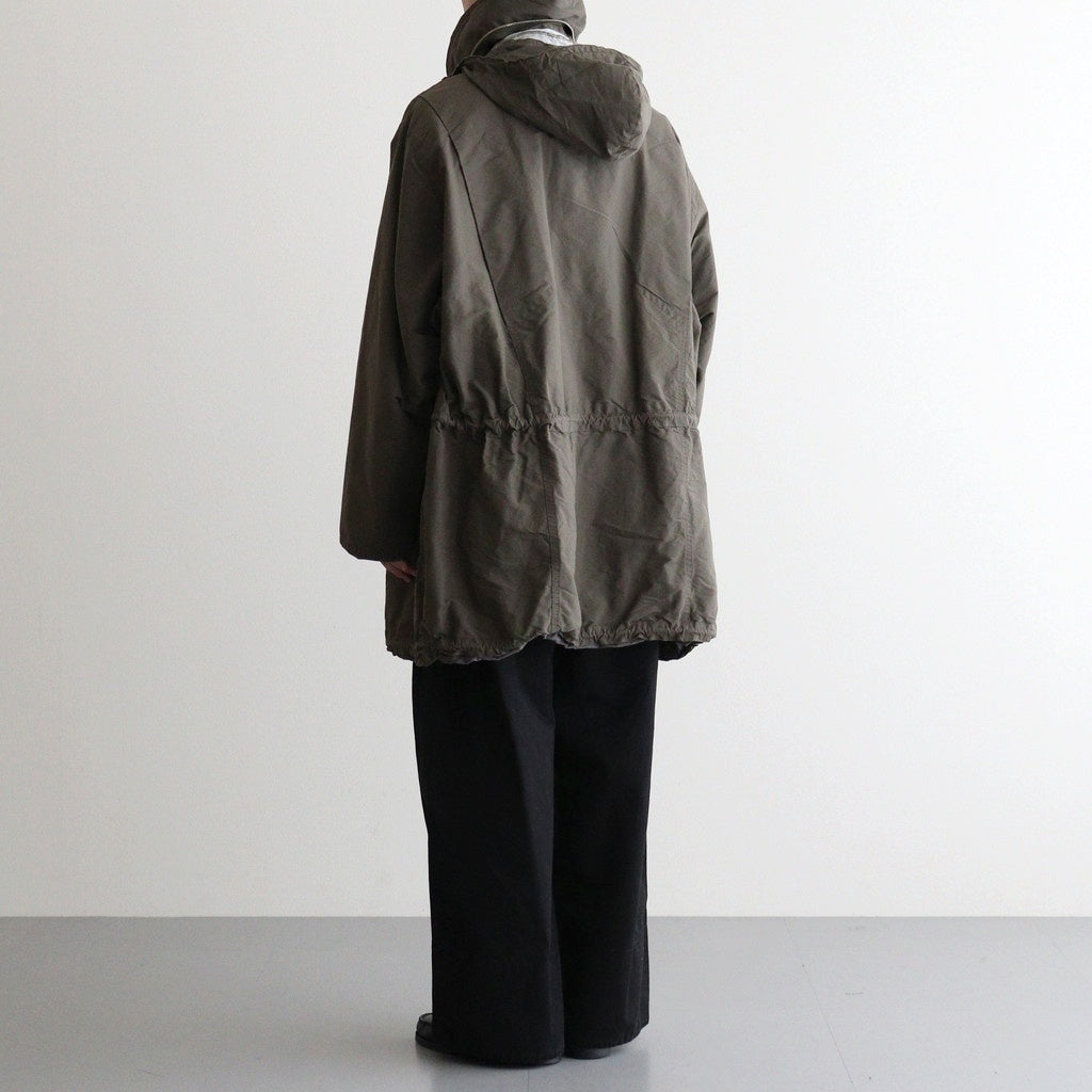 KATHARINE HAMNETT Recycle Polyester Half Coat #OLIVE [YK25FW01128C-KH]