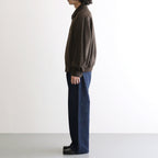WOOL DOESKIN BUTTON FLY SHORT JACKET #GREY BROWN [ST.1558]
