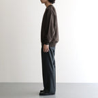 SUPER HIGH GAUGE SWEAT P/O #DARK BROWN [A26AP02CU]