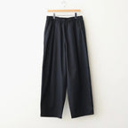 CORPORATE WIDE EASY PANTS #BLACK STRIPE [FSC263-40169B]