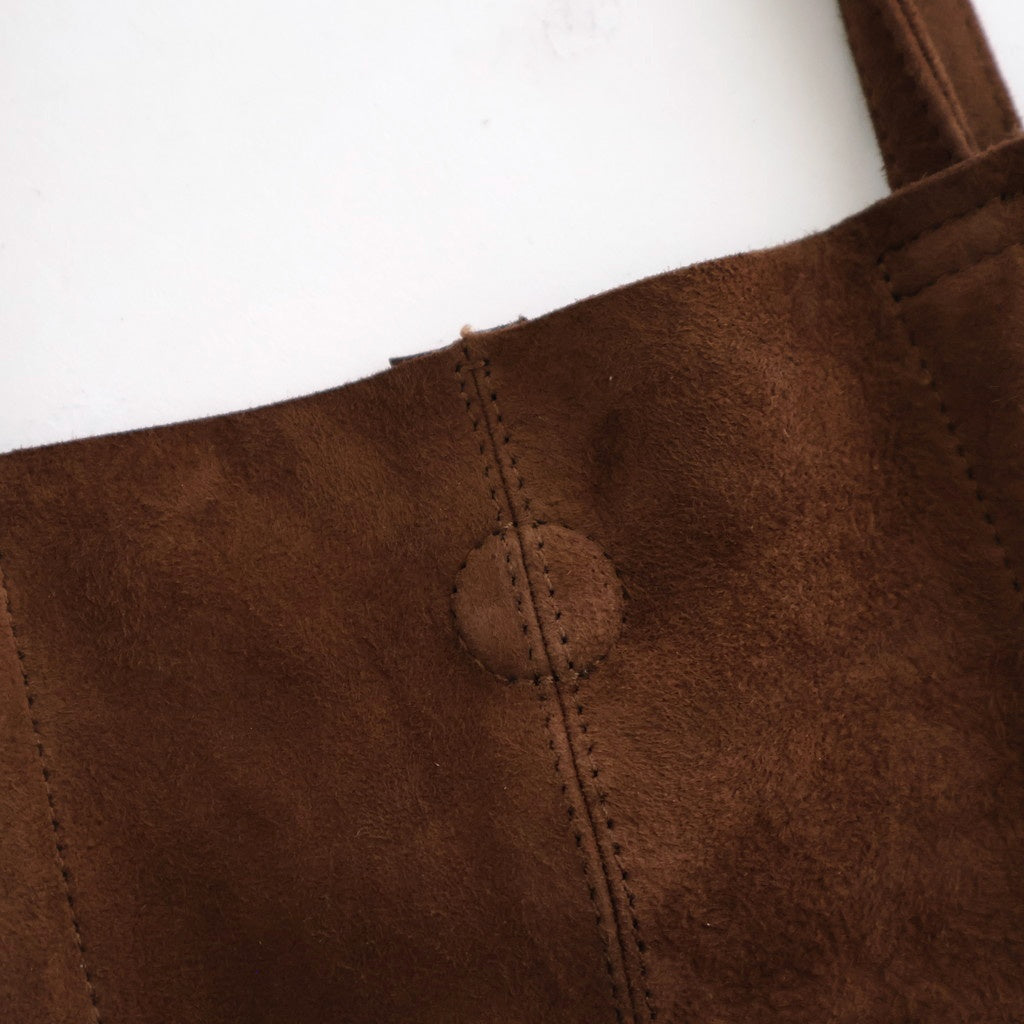 3WAY MEDIUM TOTE（OIL SUEDE） #COFFEE BROWN [MS-1]