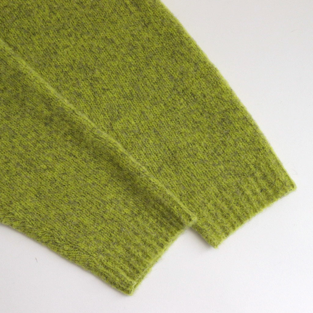 MixブークレーニットCD #LIME x GREIGE [D224-K851]