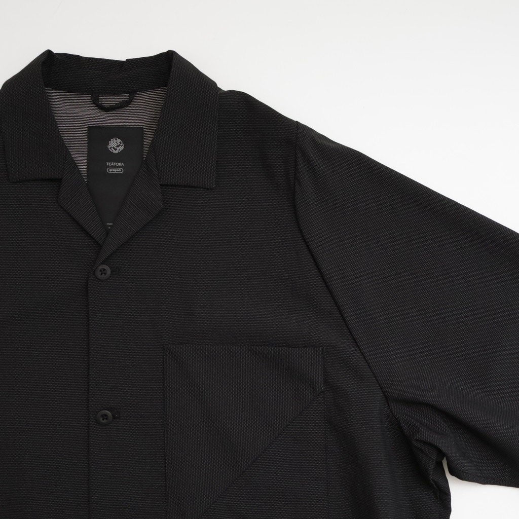CAMBRIAN SHIRT S/S GG #GRID BLACK [TT-CB-SHT-SS-GG]