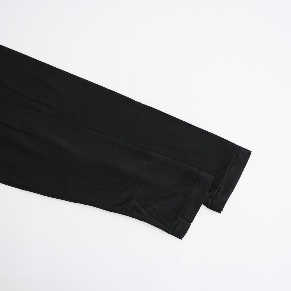 MODAL SILK JERSEY TURTLENECK PULLOVER #BLACK [KKAGLW0012]