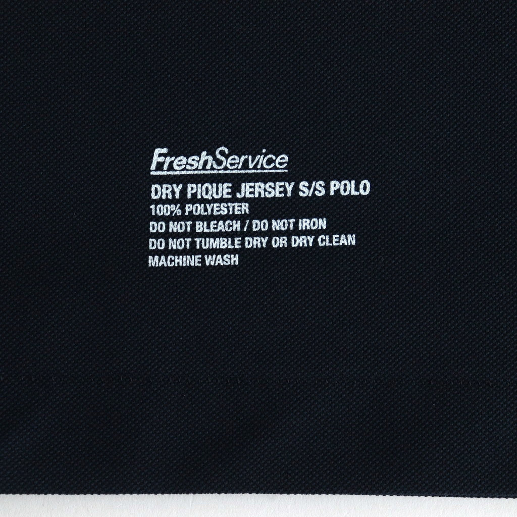 DRY PIQUE JERSEY S/S POLO #NAVY [FSC251-70230]