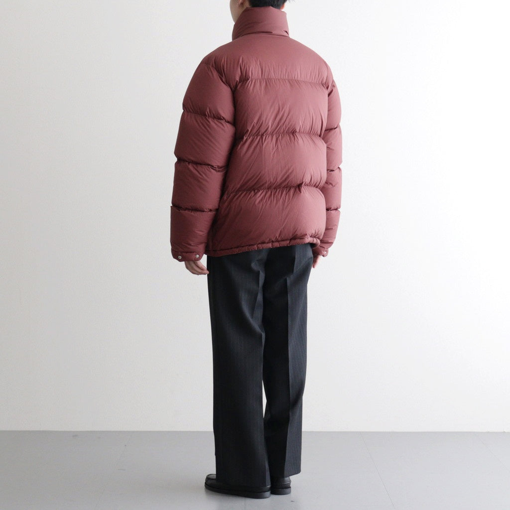 SUPER LIGHT NYLON RIPSTOP DOWN BLOUSON #BURGUNDY [A25AB01NL]
