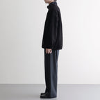 Wool Boa Pullover #BLACK [GU253-30475]