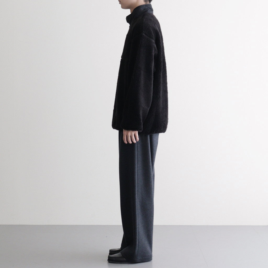 Wool Boa Pullover #BLACK [GU253-30475]