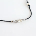 Cord Pearl Choker #BLK [12510910]