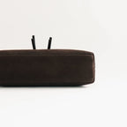 Round Leather Bag #D/BRN [12521015]