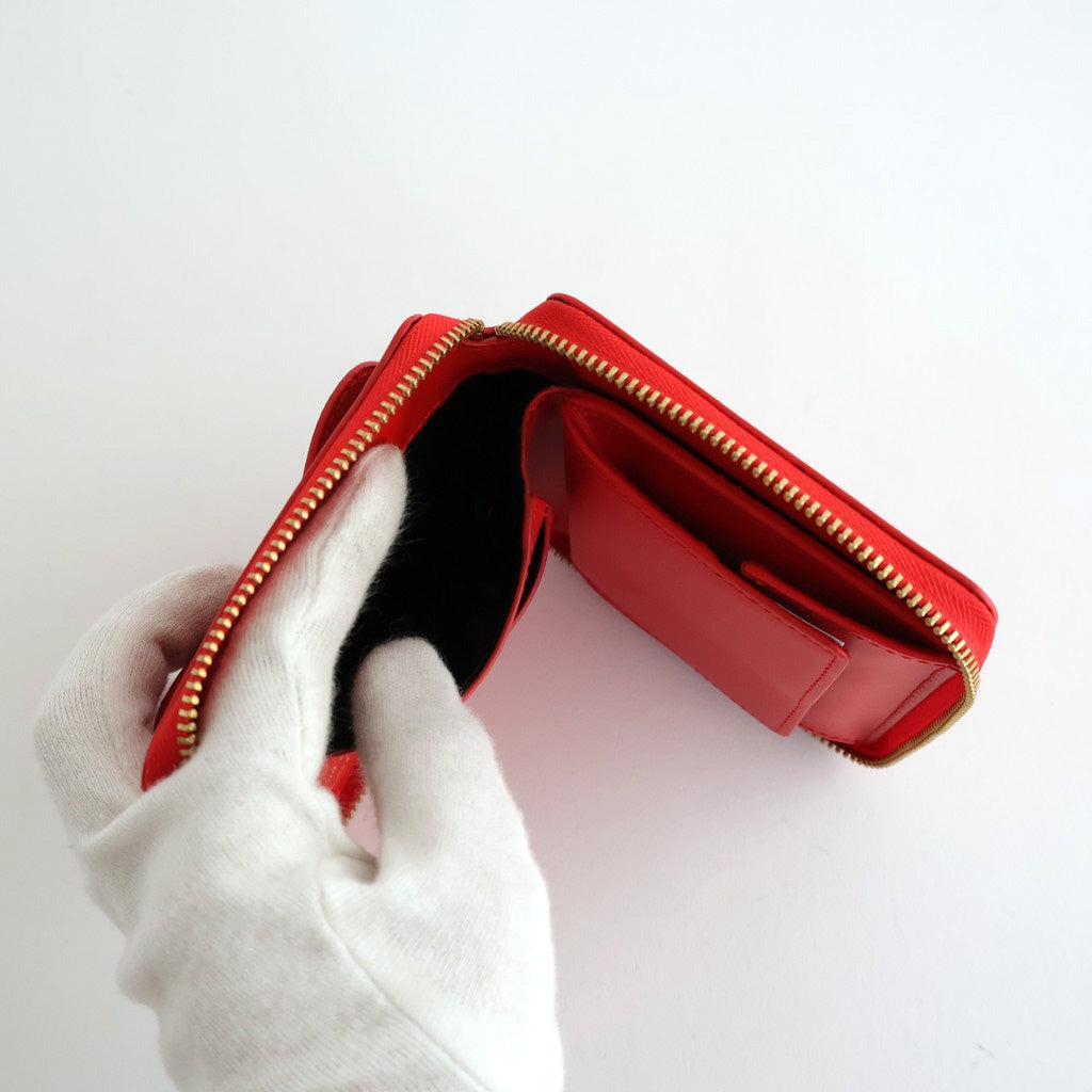 二つ折りZIP財布 - BIG BOW #Red [8Z-O210-051] – ciacura