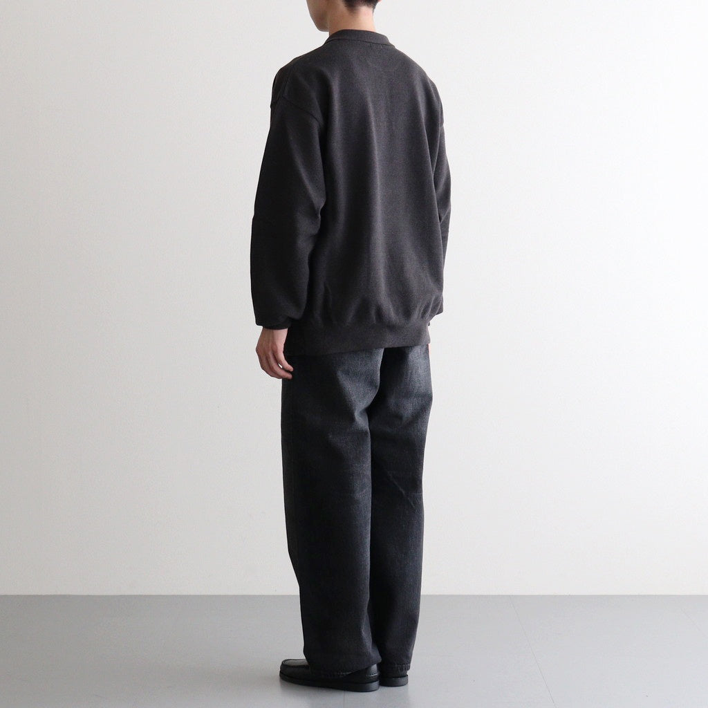 Co/Wo Moss Stitch Skipper #CHARCOAL [2503-003] - ciacura 三重県