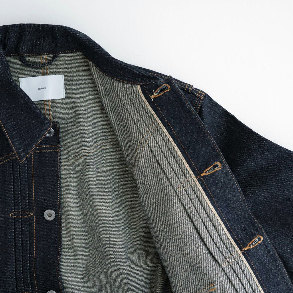 CLASSIC DENIM JACKET #RIGID INDIGO [CLASS001]