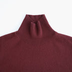 BABY CASHMERE KNIT TURTLE #RED BROWN [A26AT03BC]