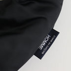 綿ナイロンダブルツイルショルダーバッグ #BLACK [HP-K204-051]