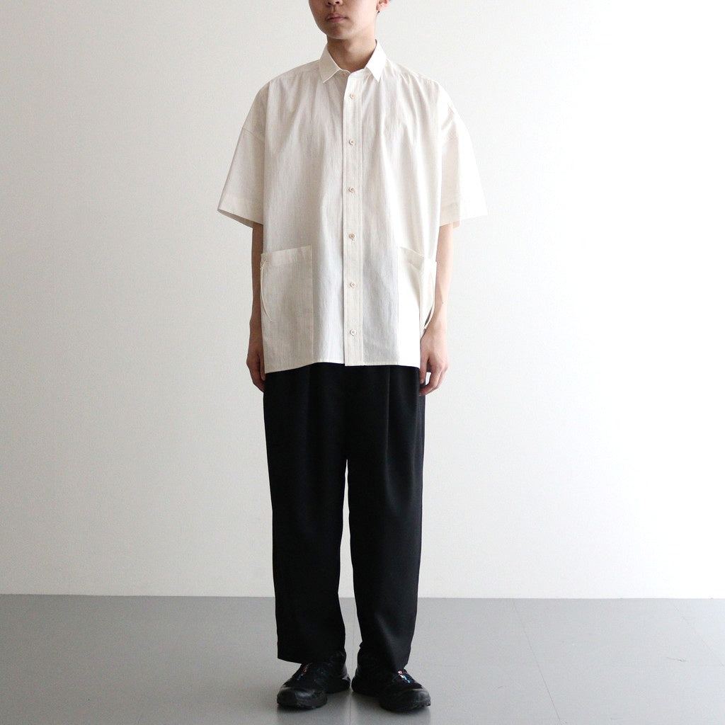 よそいきタックワイドPT #BLACK [D125-P103]