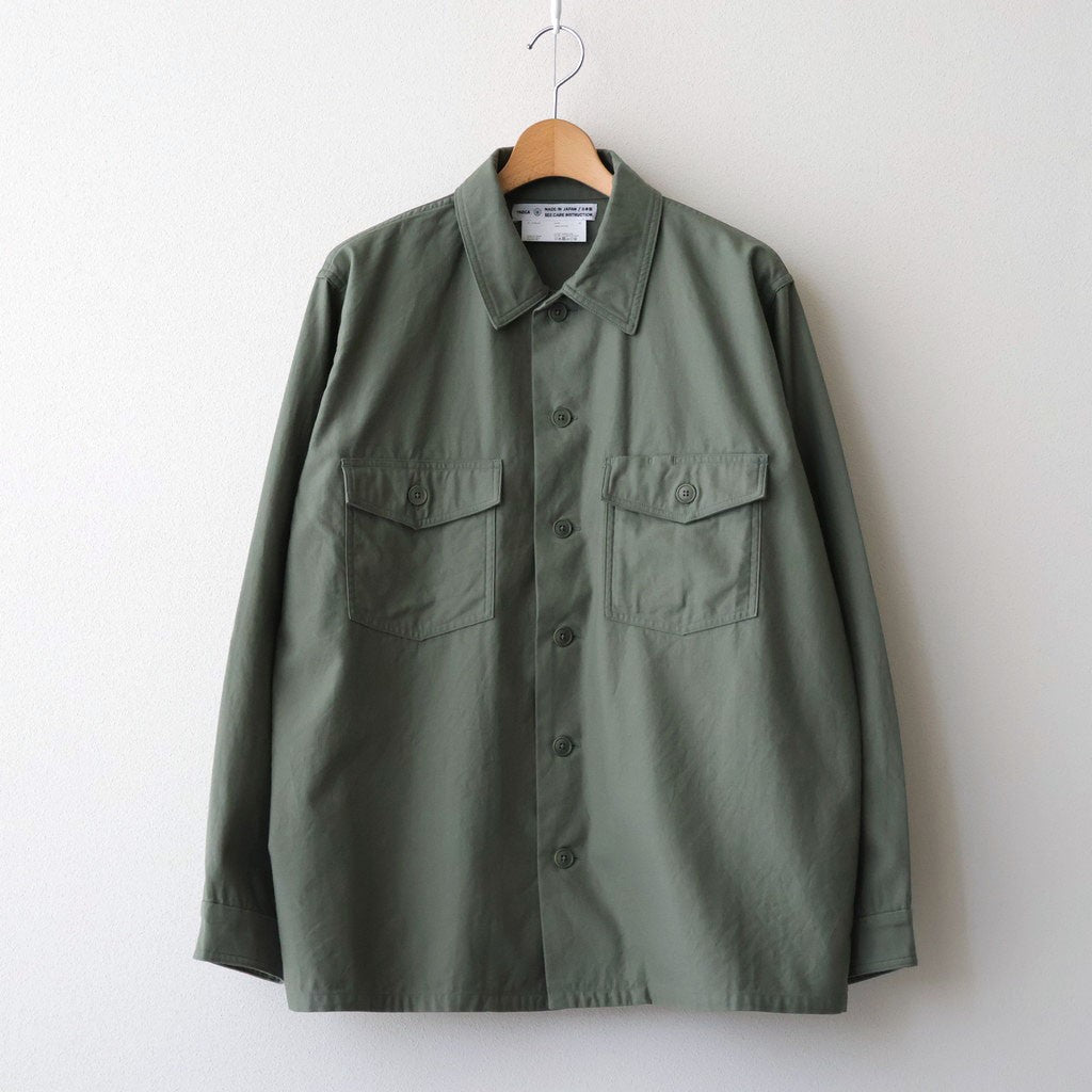 ベイカーシャツ Baker Shirt #OLIVE [21061101]