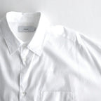 Broad L/S Oversized Regular Collar Shirt #WHITE [GM253-50001B]
