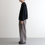 KATHARINE HAMNETT Organic Cotton Wide-leg Work Pants #GRAY [YK25FW01131P-KH]