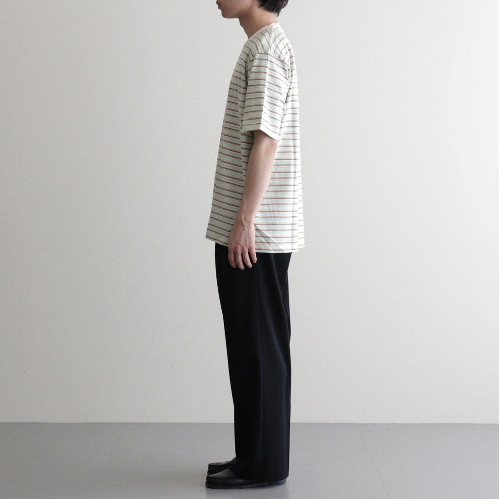 GRADIENT STRIPE JERSEY TEE #FADE MINT STRIPE [A26ST02GJ]