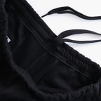 YAK/COTTON SWEAT EASY TROUSERS #BLACK [ST.1288]