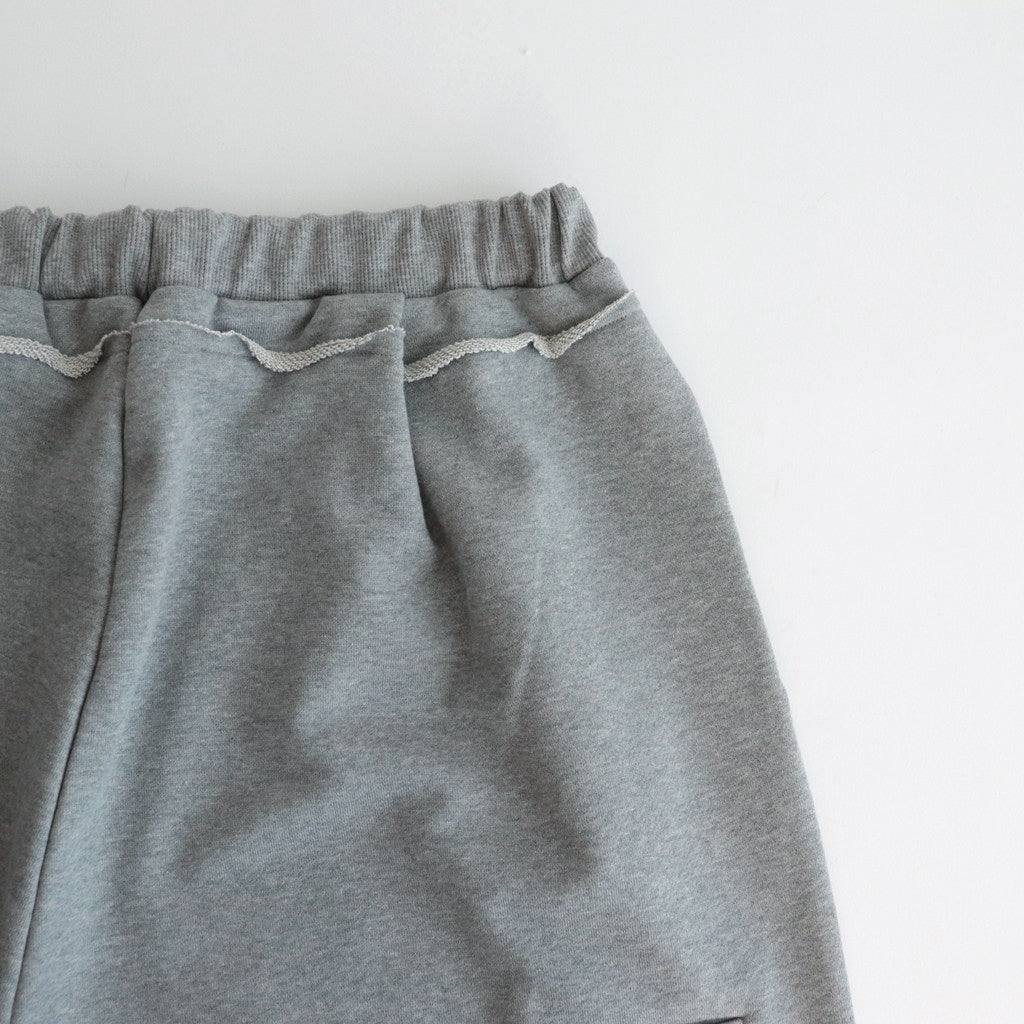 Wide SW pants #HEATHER GRAY [D124-P842]