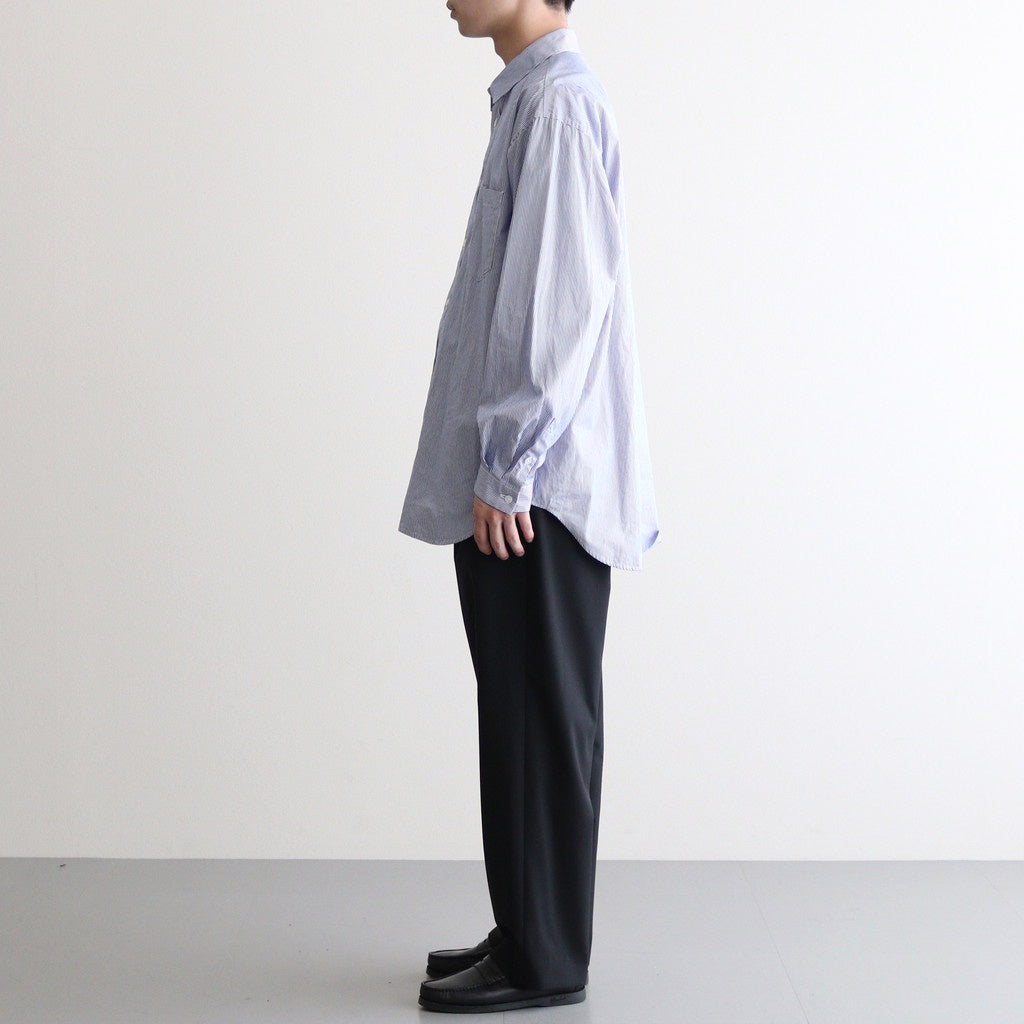 WOOL TORPICAL LOOSE FIT PANTS #BLACK(005) [PRAGGW0700]