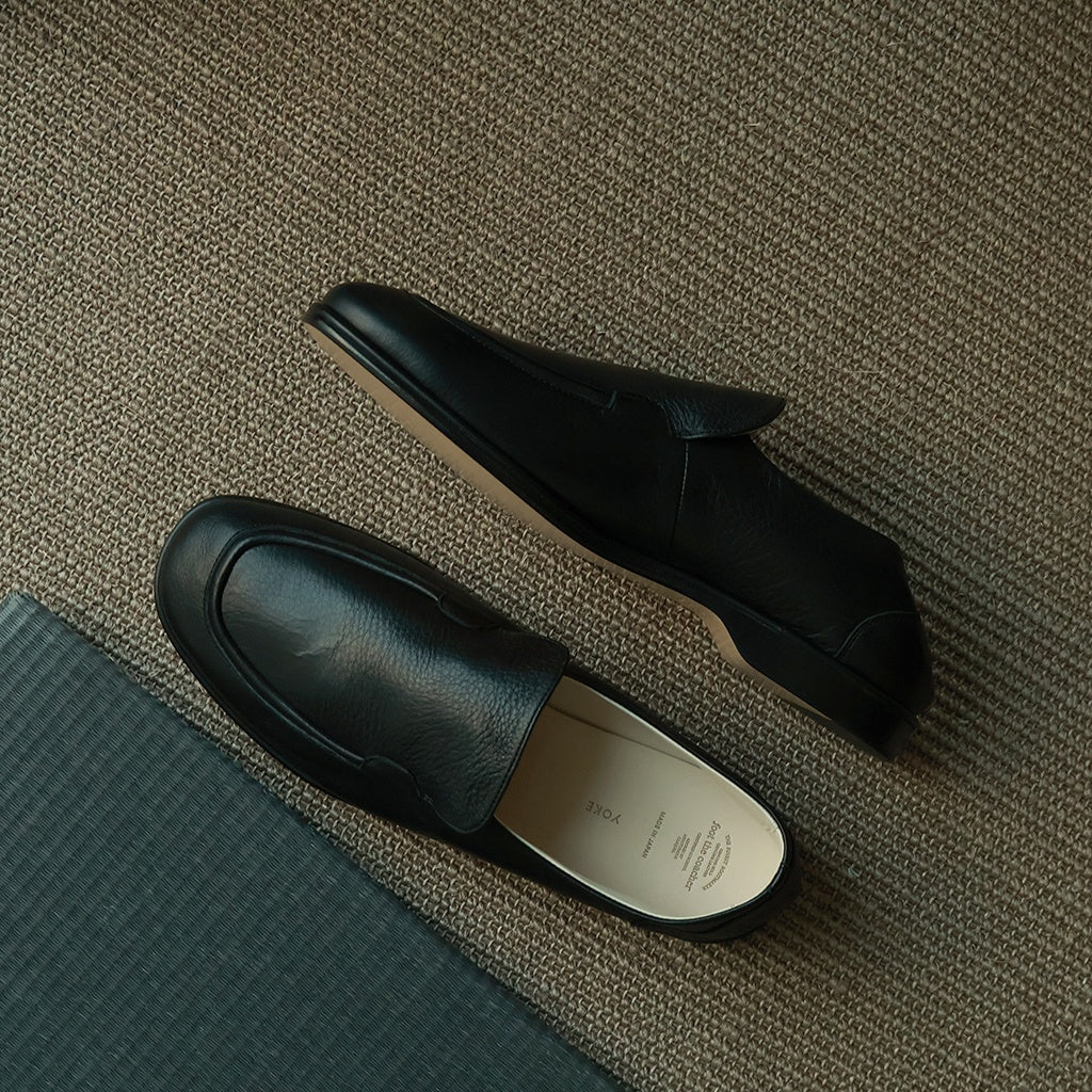 foot the coacher The Leather Loafer #BLACK [YK26SS01264A]
