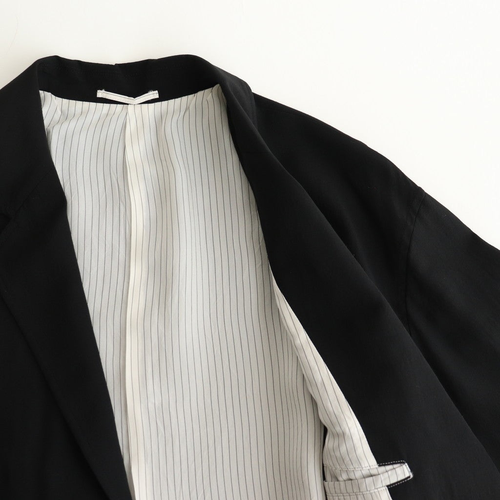 Boiled Wool Oversized Jacket #BLACK [GM251-20266]