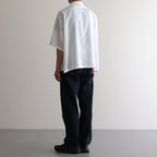 DENIM PANTS WIDE STRAIGHT #INDIGO [13-13W]