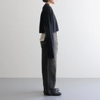 Rib Short Length P/O #BLACK [I25AW-K1]