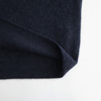 BABY SURI ALPACA SHEER KNIT V-NECK P/O #NAVY [A26AV03AK]