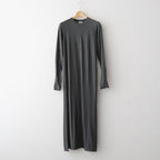 Cotton Cashmere No. Dress #GREY [I25AW-CUT6]