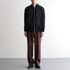 WASHI RAYON SHEER DRIVERS KNIT #BLACK [YK25SS0962S]