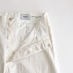 CHINO CLOTH PANTS WIDE #off white [13652]
