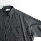Broad S/S Oversized Regular Collar Shirt #C.GRAY [GM261-50003B]