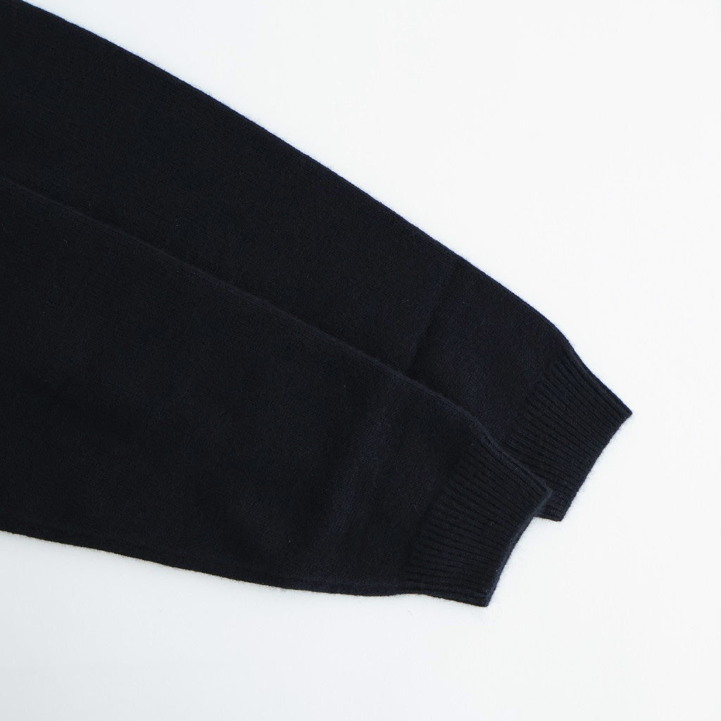 BABY CASHMERE KNIT P/O #TOP BLACK [A25AP02BC]