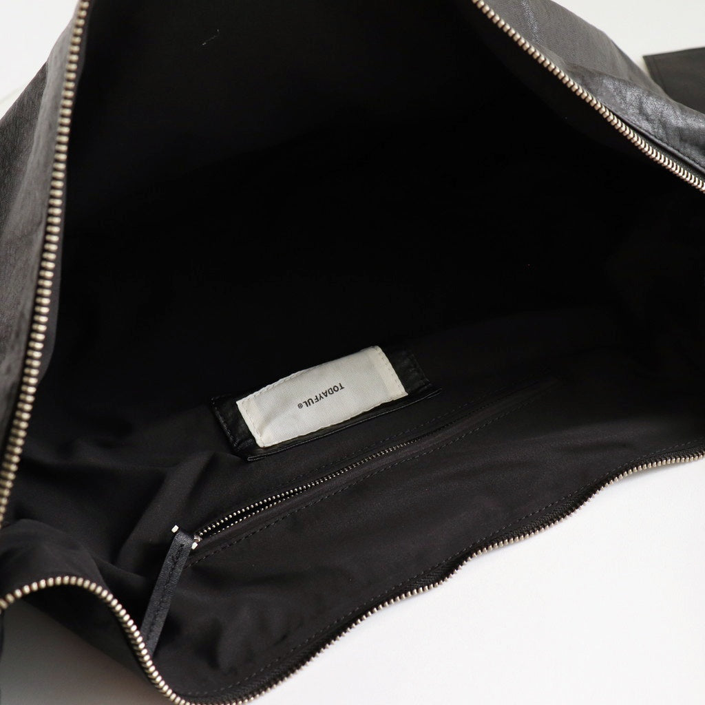 Ecoleather Shoulder Bag #BLK [12521019]