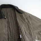 VINTAGE CORDUROY ZIP JACKET #TAUPE [ST.1581]