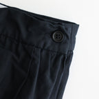 tuck skirt #d.navy [95635]