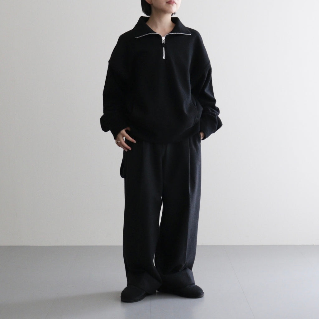 Wool Jersey Pullover #BLK [12520619]