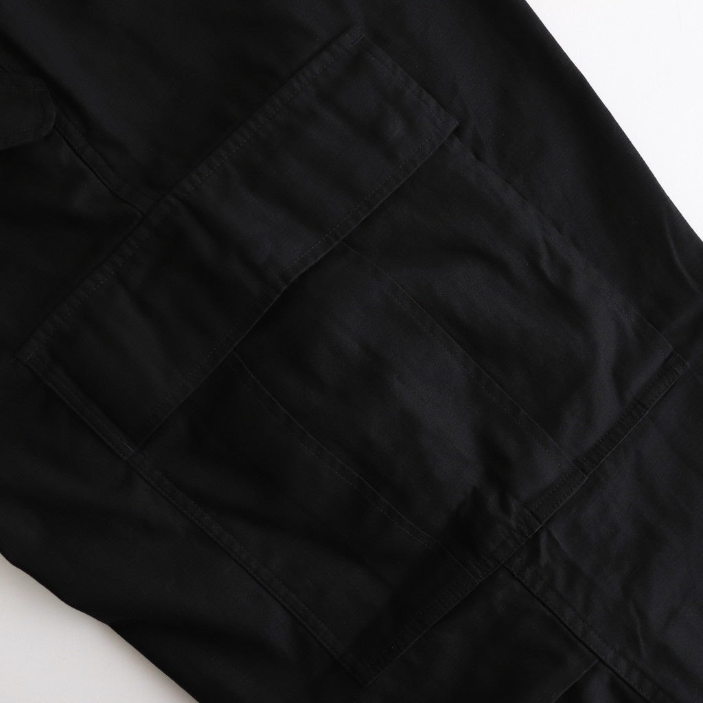 BACK SATEEN FIELD PANTS #BLACK [FSC251-40137]