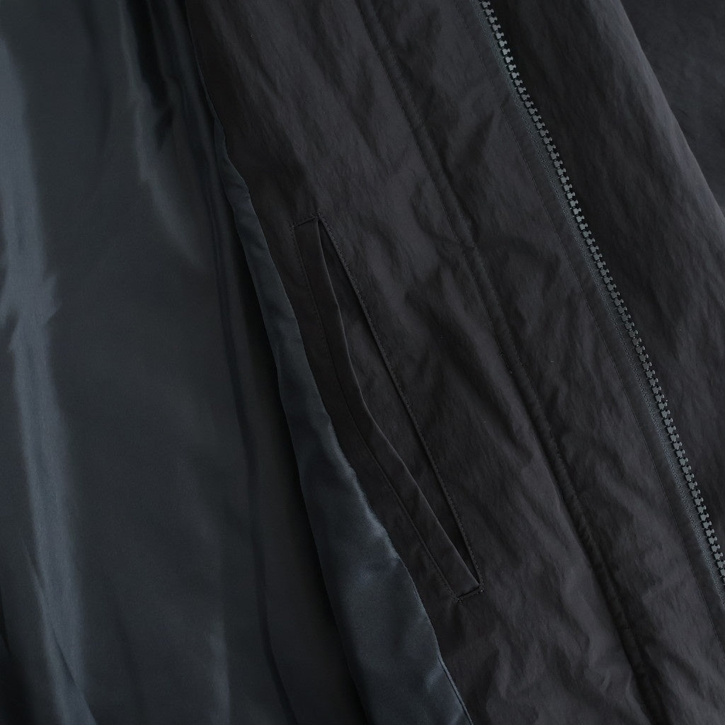 OVERSIZED PADDED HOODY COAT #BLACK [ST.1214]