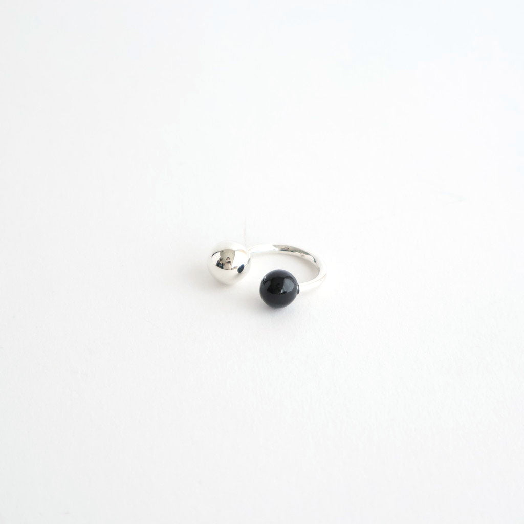 Double Ball Ring #Silver925 [12520908] – ciacura