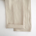 HOMESPUN TWEED PAINTER PANTS #IVORY BEIGE [A26AP03HT]