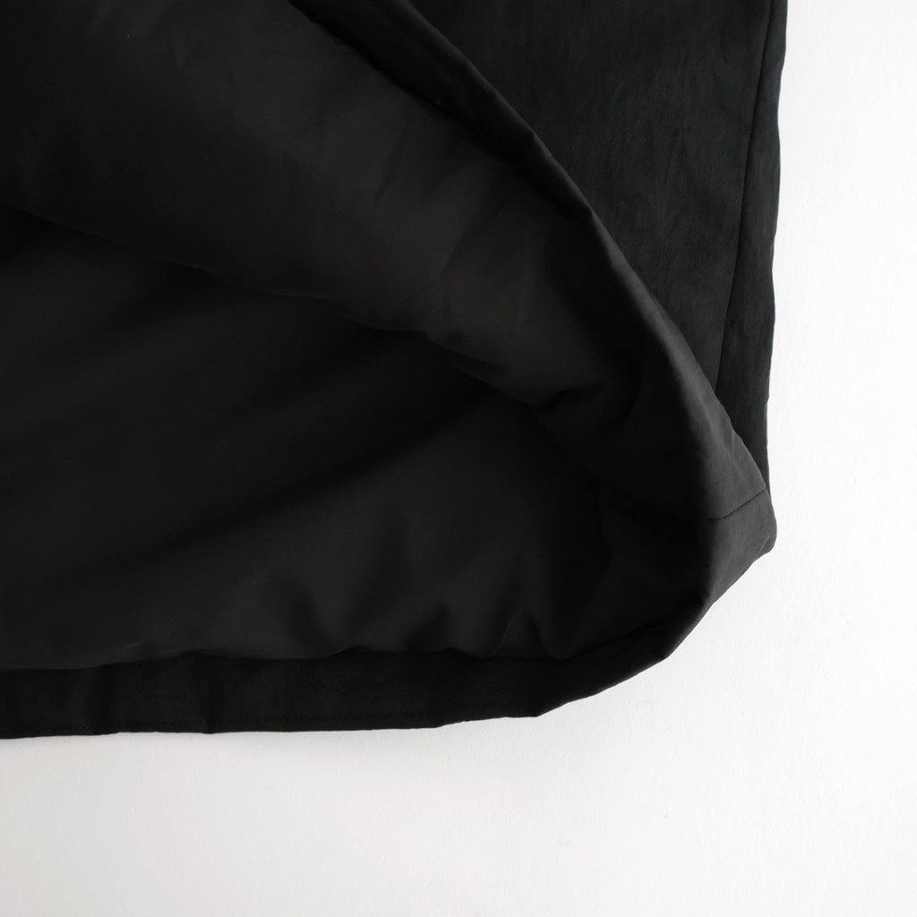 ヴィンテージNYパデッドダッフルショートCT #BLACK [D225-C444-V]