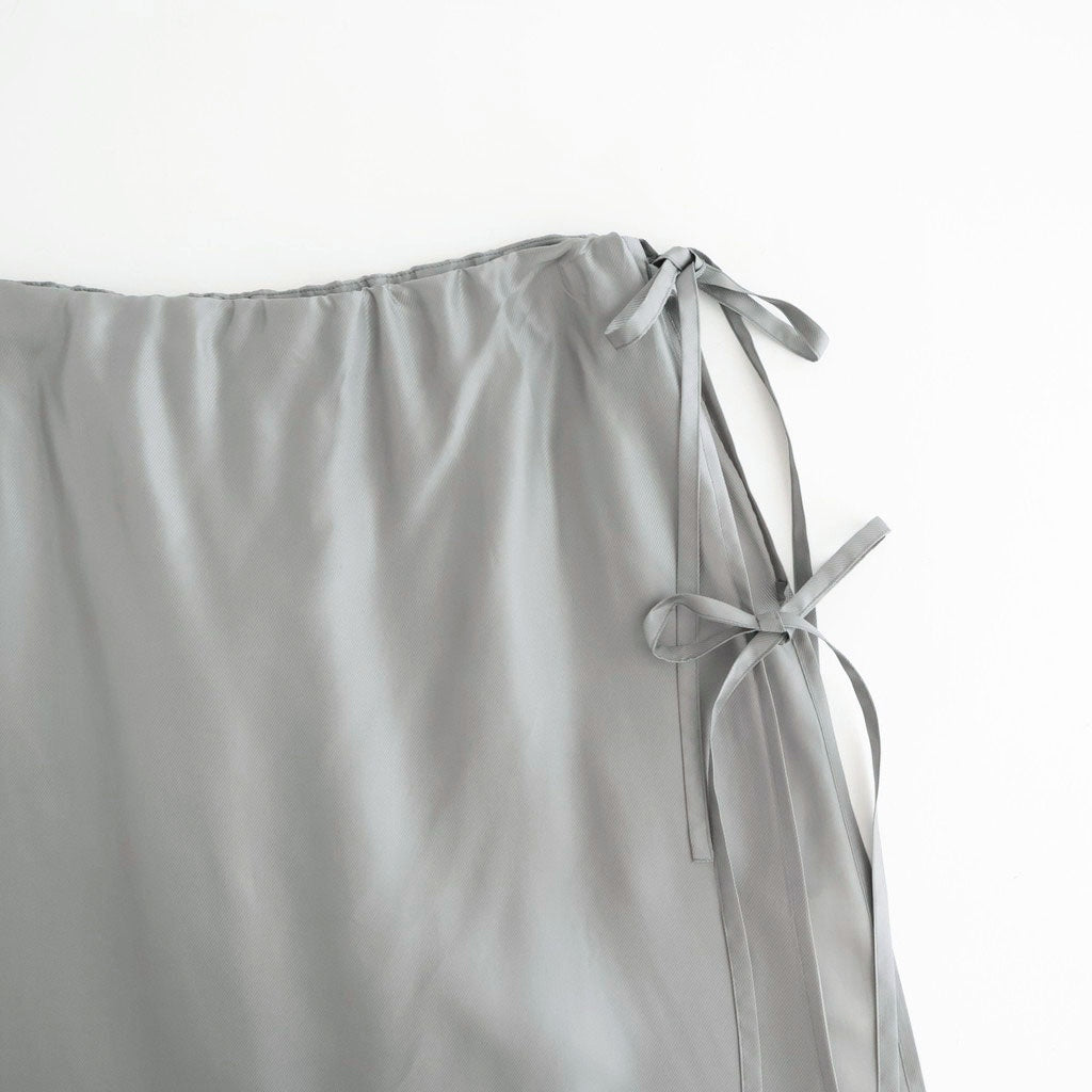 Cupro Layered Pants #GREY [I26SS-PT186]